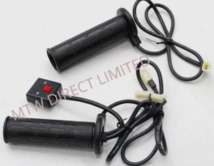 R&G RACING HEATED HANDLEBAR GRIPS 22mm 7/8" MOTORCYCLE MOTORBIKE FOR WARM HANDS - Picture 1 of 9