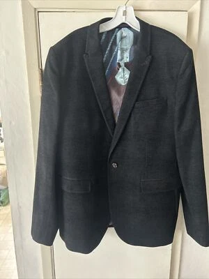 Ted Baker S -6 Women's Blue One Button Formal Blazer EUC Executive Career Casual - Image 1 of 4