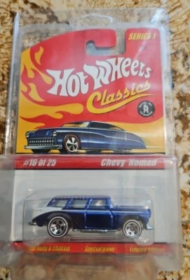 Hot Wheels Classic Series 1 2004, Chevy Nomad (azul) Foto 1 de 3