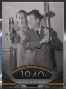 Bud Abbott and Lou Costello - 2011 Topps American Pie #3