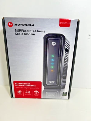 Motorola  SB6121 SURFboard eXtreme High Speed Cable Modem DOCSIS 3.0 - Image 1 of 4