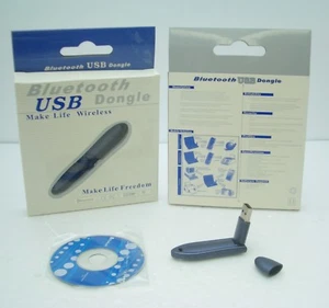 2 X Bluetooth USB Dongle 2.4 GHZ für Laptop Windows XP Linux Kabellos Internet - Bild 1 von 1