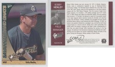 2004 MultiAd Sports Savannah Sand Gnats Bob Henley Bobby Henley #28
