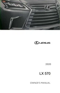 2020 Lexus LX 570 Owners Manual User Guide - Picture 1 of 1