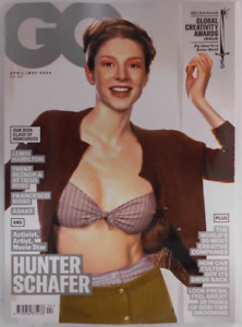 GQ magazine April/May 2024 Global Creativity Awards Issue Hunter Schafer cover