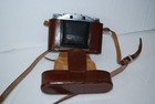 Appareil Photo Agfa Vintage Avec étui Cuir Et Pied Télescopique – Collection