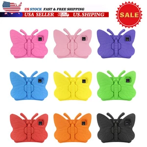 Funda de silicona para niños con soporte mariposa para iPad Pro 11"/Air 11" 2024/10th/Mini 7 - Imagen 1 de 100