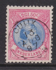 Netherlands 1893 NVPH 47 CANC VF / CAT VALUE $200 - Picture 1 of 2