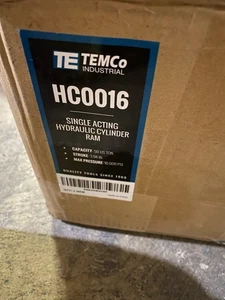 TEMCo HC0016 - Cilindro idraulico Ram monoazione 50 TON corsa 4" pollici - Foto 1 di 1