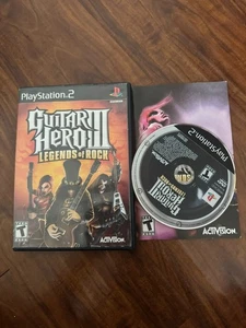 Juego Guitar Hero 3 III Legends of Rock (PlayStation 2 2007) - Imagen 1 de 2
