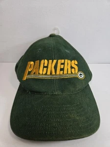 Vintage Green Bay Packers Nike Pro Line Adjustable Hat Cap NFL Football Green - Picture 1 of 7