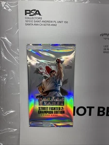 Street Fighter 2: Champion Edition Promo Card - Sealed - PSA Magazine Exclusive - Picture 1 of 2