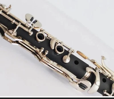 Clarinete llave G avanzado madera de ebonita con estuche de clarinete llave niquelada Foto 1 de 4