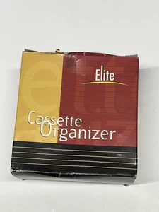 Vintage Cassette Organizer New Open Box Elite - Picture 1 of 6