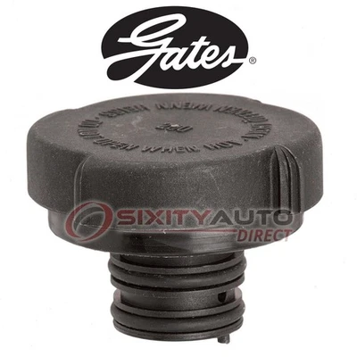 Gates Radiator Cap for 2012-2014 BMW M6 4.4L V8 - Antifreeze Coolant Pump kk Foto 1 de 4