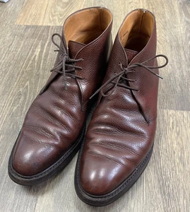 Crocket Jones Boots Mens UK 8.5 Dark Brown Country Calf Ankle Brecon Chukka Boot - Picture 1 of 19