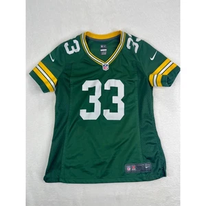 Nike On Field Aaron Jones Green Bay Packers NFL Jersey Number #33 Mens Sz Medium - Picture 1 of 9