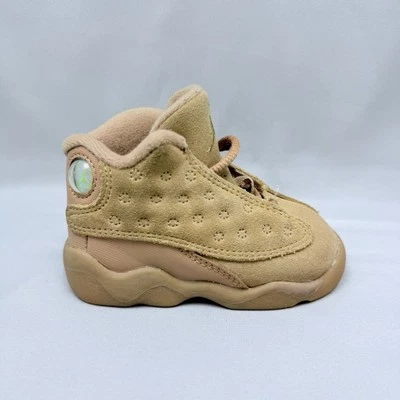 Jordan Retro 13 Wheat Toddler Shoes Size 4C 414581-705 - Image 1 of 4