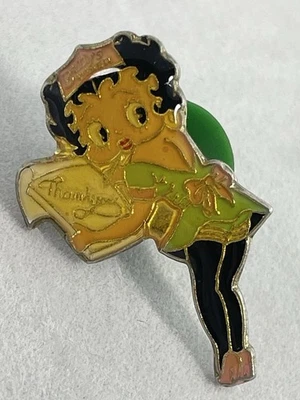 VTG Betty Boop Betty's Diner Waitress Lapel Pin Cartoon Character Collectible - Image 1 of 4