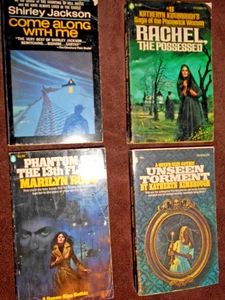 VINTAGE POPULAR GOTHIC PAPERBACKS LOT(4)  RACHEL THE POSSESSED +   EARLY 1970s - Picture 1 of 5