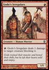 Magic the Gathering MTG Godo's Irregulars (101) Saviors of Kamigawa   LP