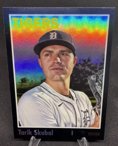 Tarik Skubal 2024 Topps Archives - Black Foil Parallel #180 Tigers - Picture 1 of 2