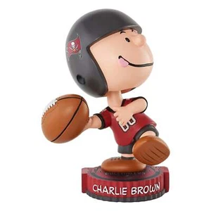 Charlie Brown Tampa Bay Buccaneers Peanuts Bighead Bobblehead NFL Football - Picture 1 of 1