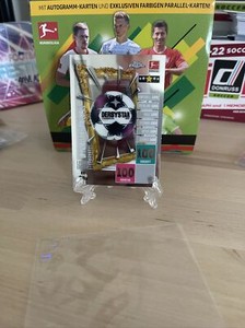 2020-21 Topps Chrome Match Attax Bundesliga Refractor Offizieller Spielball #80