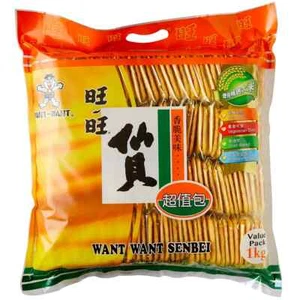 Want Want Senbei Rice Crackers 1 kg - Picture 1 of 3