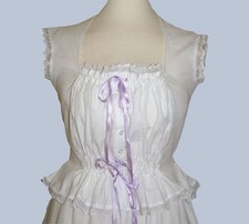 Ladies Victorian / Edwardian camisole corset cover costume fancy dress
