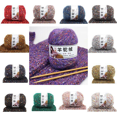 15 Colors 50g Alpaca Wool Medium Thickness Ya...
