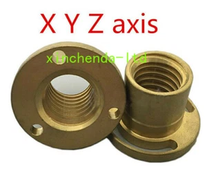 CNC Milling Machine X Y Z Axis Screw Copper Brass Sleeve For Bridgeport Mill - Picture 1 of 7