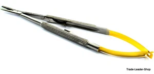 Soporte de aguja Castroviejo RECTO con bloqueo TC sutura quirúrgica NATRA 4 TAMAÑOS - Imagen 1 de 3