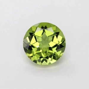 3.80 carats - Glittering Green Natural Peridot Round 2506542-13 - Picture 1 of 7