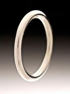 OLYMPIC XL Ø 55mm Stainless Steel 6mm Metal Cock Ring Penis Male Sex Toys - Picture 1 of 4