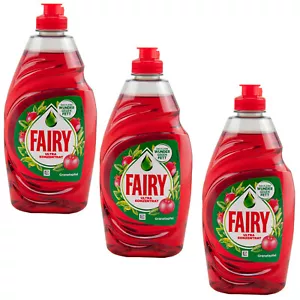 Fairy GRANATAPFEL Spülmittel Spüli 3 x 450 ml Handgeschirrspülmittel rot - Bild 1 von 1