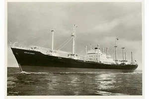 Hapag, TS " Düsseldorf ", Frachter, Photographie, ca. 10,0 x 15,0, S 217 - Picture 1 of 1