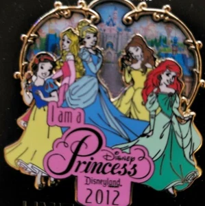 Disney Princess Surprise Aurora Cinderella Belle Arielle SchneeIch bin DLR LE Pin 93340 - Bild 1 von 5