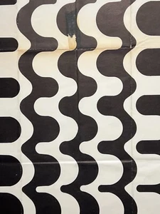 1969 Poster OP Art artist HANSEN Galleria D'arte Barozzi Venezia Italy B+W Cool! - Picture 1 of 24