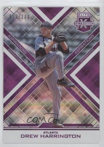 2016 Panini Elite Extra Edition Aspirations Purple /200 Drew Harrington #46
