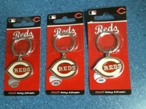 Fanatix 711245, Cincinnati Reds Key Chains, Lot of 3, MLB, Baseball, FREE SHIP - Picture 1 of 2