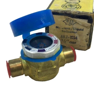 ALCO EMERSON MOISTURE / LIQUID INDICATOR FLOW CONTROL AMI-1SS4 1/2" ODF FEMALE - Picture 1 of 5