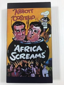 Abbott & Costello Africa Screams VHS - Picture 1 of 2