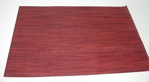 (6) Vinyl Reversible PVC Placemats ~ Indian Summer ~ 13" x 19" **NEW** - Picture 1 of 1