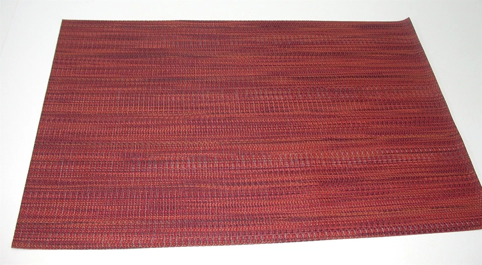 (6) Vinyl Reversible PVC Placemats ~ Indian Summer ~ 13" x 19" **NEW** - Image 1 of 1