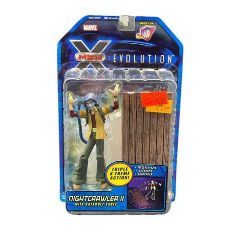 2001 Toy Biz Marvel X-Men Evolution Nightcrawler II with Catapult Table Series 3 Cover