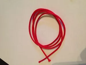 20 METRI 2MM NYLON ROSSO ROMANO / VENEZIANO TENDA / ARTIGIANALE - CAVO - RICAMBI - Foto 1 di 1
