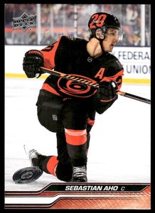 2023-24 Upper Deck Series 1 Sebastian Aho #30