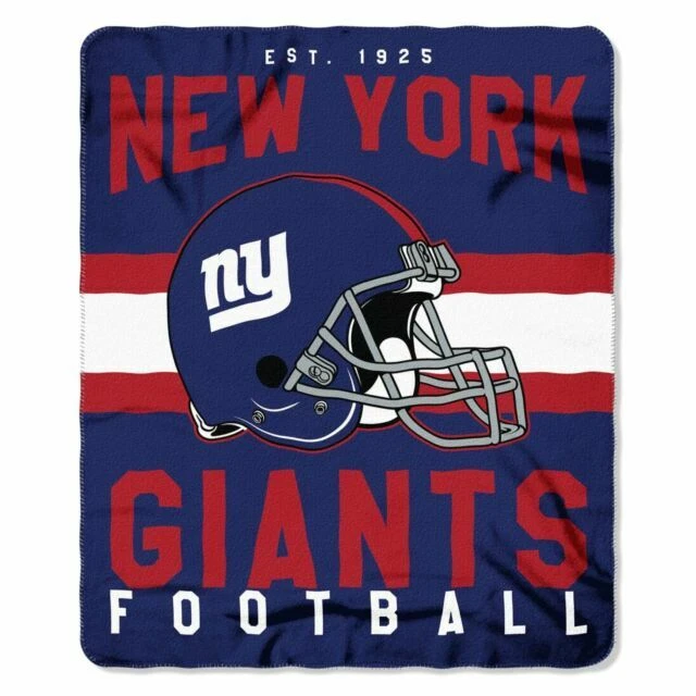The Northwest NFL 031 NY Giants Singular Fleece Throw