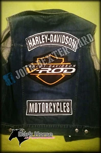 V ROD Harley Davidson large back patch top quality embroidered patch-NOT CHINESE - Picture 1 of 5